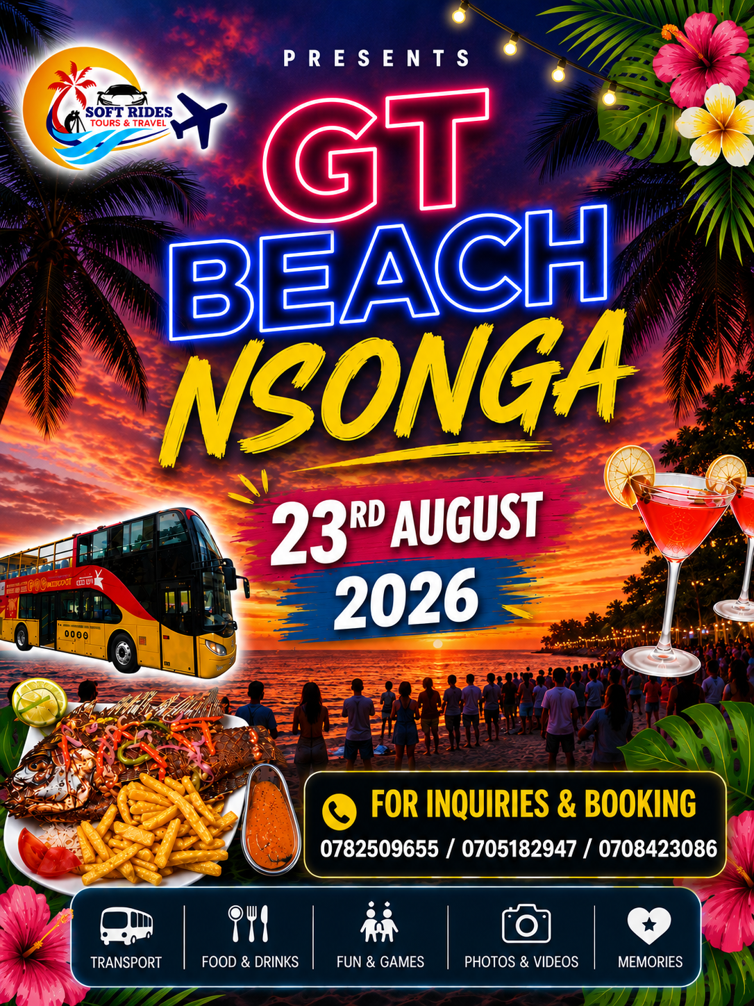 GT Beach Festival poster